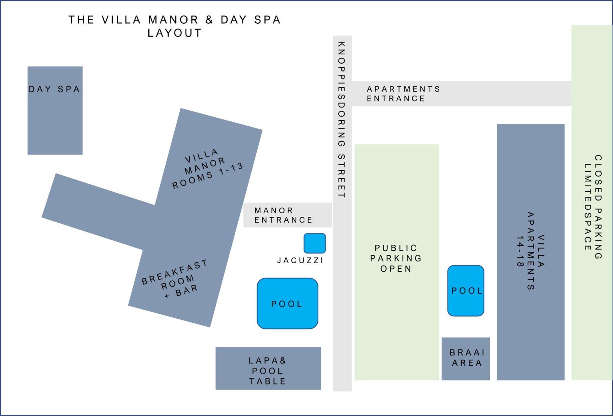 The Villa Manor & Spa 벨라벨라 외부 사진